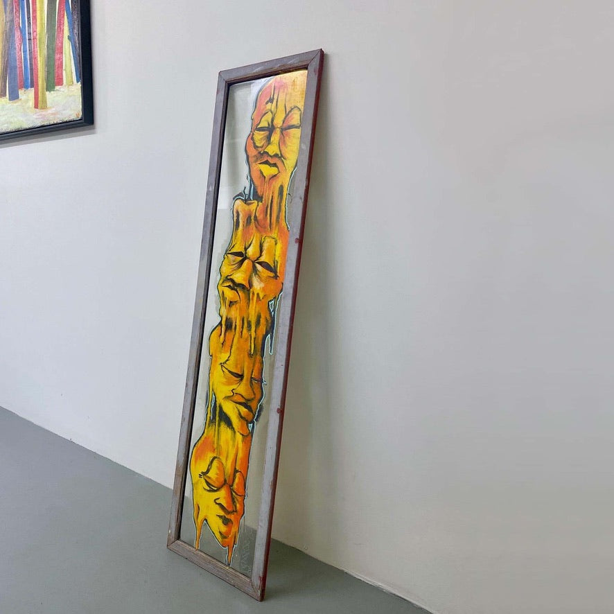 2002 ZACHARY ROCKSTAD MURAL ON GLASS