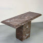 VINTAGE ITALIAN MARBLE CONSOLE TABLE BY STONE INTERNATIONAL