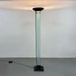 1980S GLASS FLOOR TORCHIERE LAMP BY FONTANA ARTE
