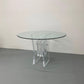 1980S LUCITE DINING TABLE